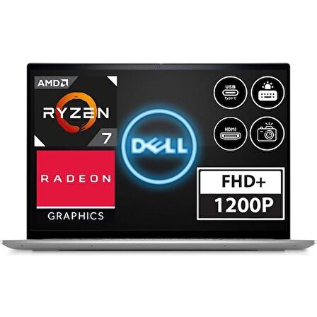 Dell Inspiron 5625 Dahili Ekran Kartı Paylaşımlı 5825U 8 GB DDR4 512 GB 16.1 inç Full HD Windows Notebook Dizüstü Bilgisayar