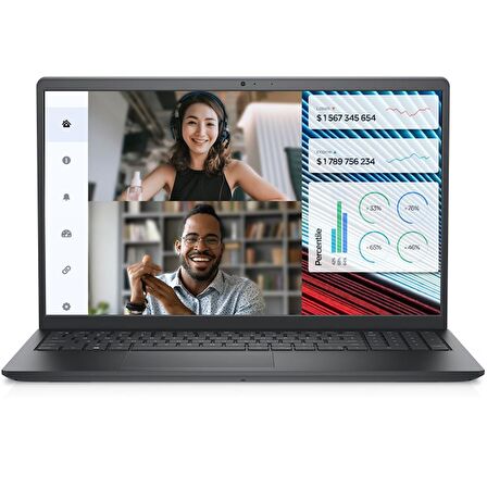 Dell Vostro 3520-512SSD-Dos Dahili Ekran Kartı Paylaşımlı 8 GB DDR4 512 GB 15.6 inç Full HD w11pro/home Notebook Dizüstü Bilgisayar