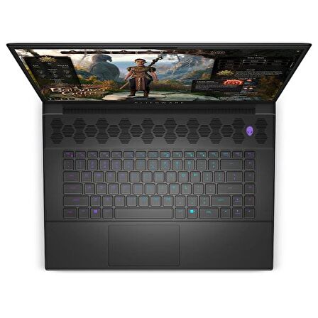 Dell Alienware M16 R1 AWM16I7X70WH Intel Core i7-13700HX 16GB DDR5 512GB SSD RTX4070 8GB 16 inç 165 Hz QHD+ Windows 11 Home Gaming Laptop