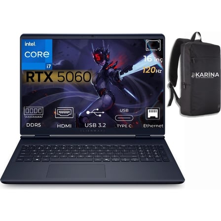 Dell Alienware 16 Aurora Intel Core 7-240H AC16250-C716156W-13 40GB 4tb RTX5060 8gb W11HOME 16 Inç 2k Wqxga 120Hz Wva Gaming Laptop