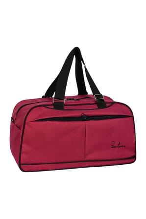 Askilikli Spor El Valizi Bordo Siyah Cod 180