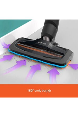 Speed Pro Kablosuz Şarjlı Dikey Süpürge Fc6724/01
