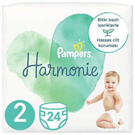 Prima Pampers Harmonie Bebek Bezi 2 Beden 24 Lü