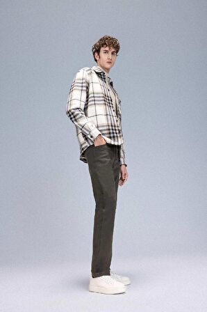 DeFacto Pantolon Slim Fit Dar Kesim Cepli Dar Paça C9436AX24AUKH444