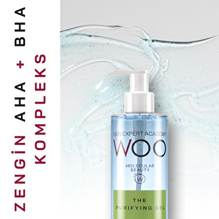 WOO Skin Expert Academy The Purifying & Refreshing Arındırıcı Yüz Temizleme Jeli 200 ml