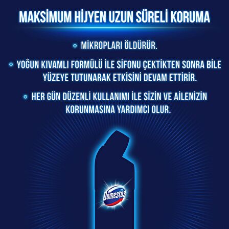 Domestos Yoğun Kıvamlı Çamaşır Suyu Okaliptüs Ferahlığı 750 ml x 3 Adet