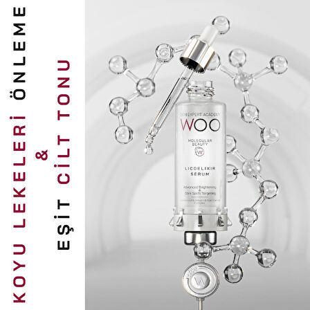 WOO Skin Expert Academy LicoElixir Aydınlatıcı ve Leke Önleyici Serum 50 ml