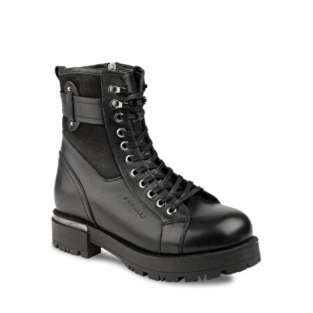 FORELLİ REX 28357 DÜZ TOPUK DERİ GENÇ KADIN POSTAL BOT