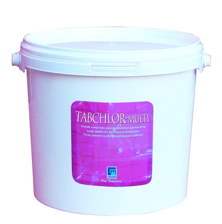 Gemaş TABCHLOR MULTİ 25 KG %90 Tablet Klor - %90 Chlorine Multifunctional Tablets - Stabilize Triklor Tableti 200 gr-ToptancıyızBiz