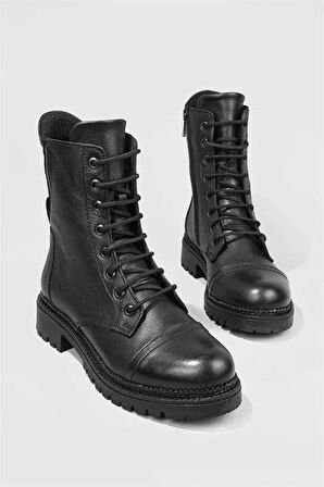 Castle Black 52682 Kadın Deri Bot