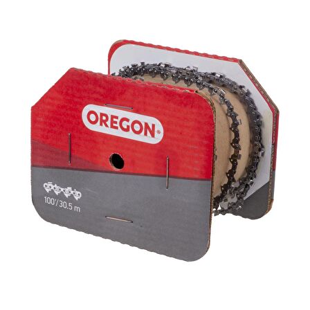 Oregon 90PX100R Top Testere Zinciri 30.5 mt  3/8" Köşeli