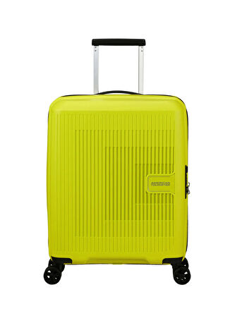 American Tourister Sarı Çekçekli Sert Valiz AEROSTEP-SPINNER 55/20 EXP TSA
