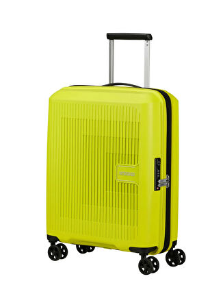 American Tourister Sarı Çekçekli Sert Valiz AEROSTEP-SPINNER 55/20 EXP TSA