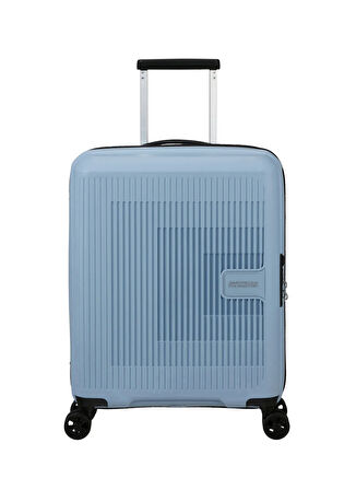 American Tourister Mavi Çekçekli Sert Valiz AEROSTEP-SPINNER 55/20 EXP TSA