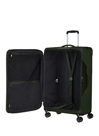 Samsonite Haki Çekçekli Kumaş Valiz LITEBEAM-SPINNER 77/28 EXP