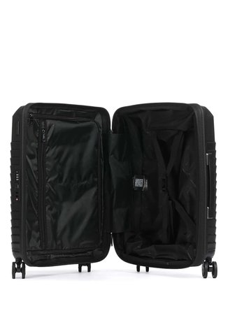Samsonite Siyah Çekçekli Sert Valiz INTUO-SPINNER 55/20 EXP