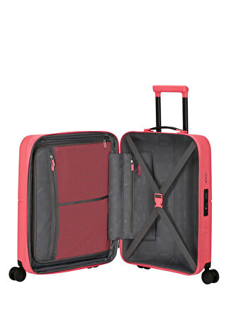 American Tourister Pembe Çekçekli Sert Valiz DASHPOP-SPINNER 55/20 EXP TSA