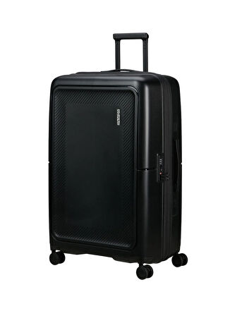 American Tourister Siyah Çekçekli Sert Valiz DASHPOP-SPINNER 77/28 EXP TSA