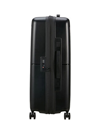 American Tourister Siyah Çekçekli Sert Valiz DASHPOP-SPINNER 77/28 EXP TSA