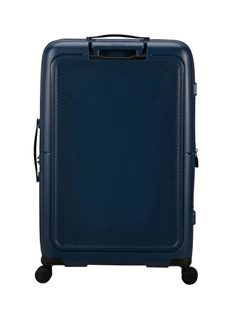 American Tourister Lacivert Çekçekli Sert Valiz DASHPOP-SPINNER 77/28 EXP TSA