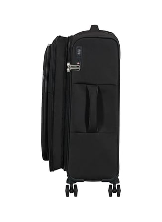American Tourister Siyah Erkek Çekçekli Kumaş Valiz CLOUDRIDER-SPINNER M EXP TSA
