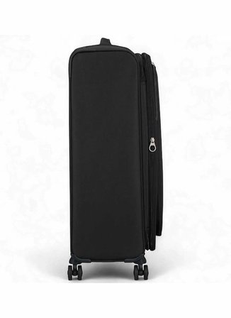 American Tourister Siyah Erkek Çekçekli Kumaş Valiz CLOUDRIDER-SPINNER L EXP TSA