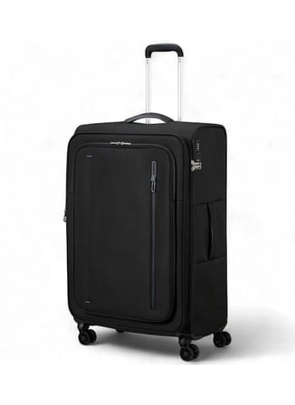 American Tourister Siyah Erkek Çekçekli Kumaş Valiz CLOUDRIDER-SPINNER L EXP TSA