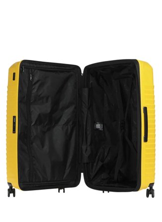 Samsonite Sarı Çekçekli Sert Valiz INTUO-SPINNER 81/30 EXP