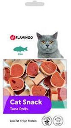 Flamingo Ton Balıklı Sushi Rolls Kedi Ödül Maması 50 Gr