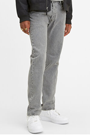 Levi's Erkek 501 Original Stretch Mid Rise Regular Fit Düz Paça Kot Pantolon - 00501-2370