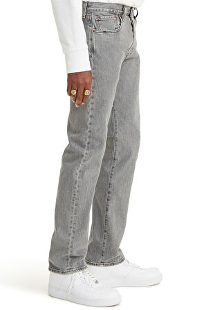Levi's Erkek 501 Original Stretch Mid Rise Regular Fit Düz Paça Kot Pantolon - 00501-2370
