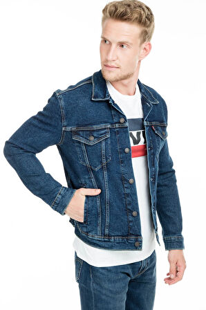 Erkek Jean Ceket 72334-0322