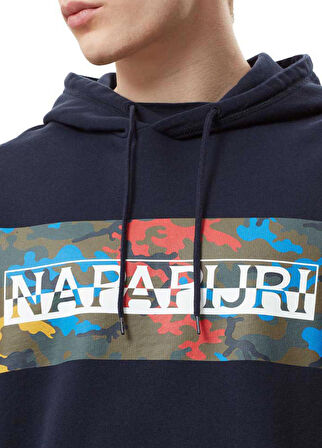 Napapijri Erkek Kapüşonlu Sweatshirt Balkah. U005721 