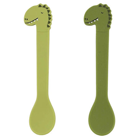 Trixie Mr. Dino - Silikon 2li Kaşık Seti