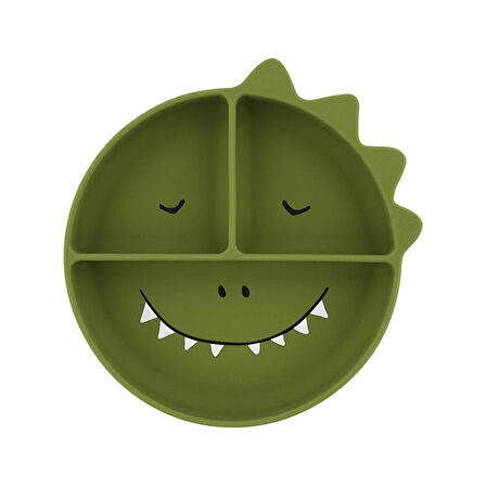 Trixie Mr. Dino - Silikon Vakumlu Bölmeli Tabak