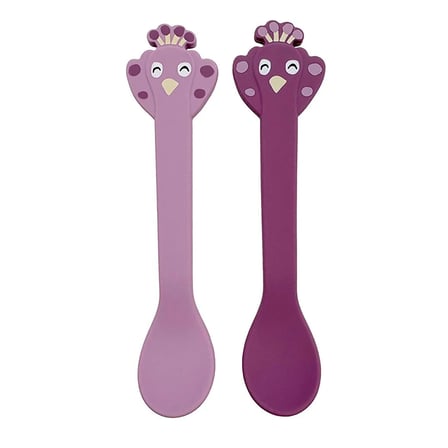 Trixie Mrs. Peacock 2’li Silikon Kaşık Seti 4+ Ay  14x4x2 cm