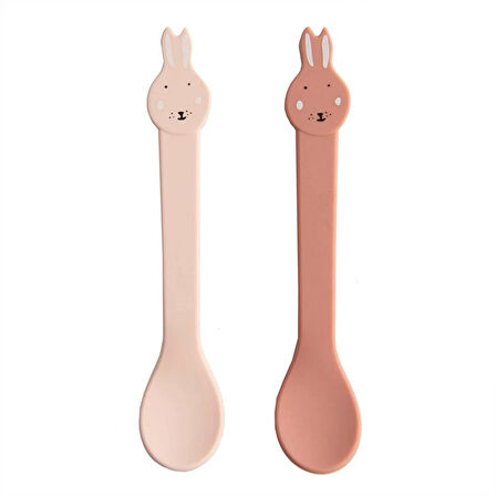 Trixie Mrs. Rabbit - Silikon 2li Kaşık Seti
