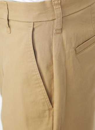 Dockers Erkek Açık Kahverengi Bermuda Şort