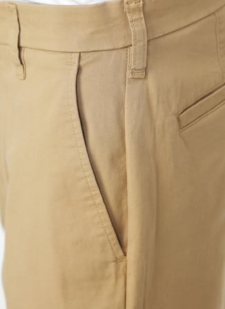 Dockers Erkek Açık Kahverengi Bermuda Şort