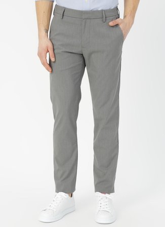 Dockers Erkek Düz Gri Smart 360Flex Ultimate Chino Straight Pantolon