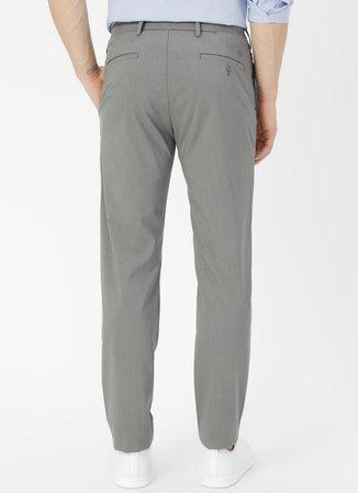 Dockers Erkek Düz Gri Smart 360Flex Ultimate Chino Straight Pantolon