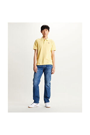 Erkek Sarı Polo Yaka Tişört Original Batwing 85633-0015