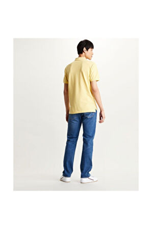 Erkek Sarı Polo Yaka Tişört Original Batwing 85633-0015