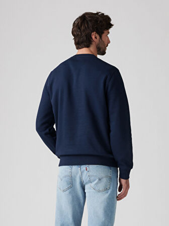 CORE NG ERKEK LACİVERT BİSİKLET YAKA SWEATSHİRT 34257-0001