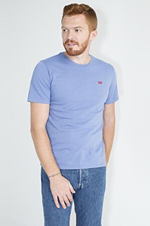 Levi's Housemark Erkek T Shirt 56605-0079 MAVİ-M