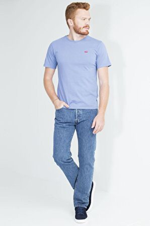 Levi's Housemark Erkek T Shirt 56605-0079 MAVİ-M