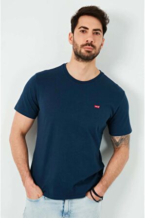 Levi's Erkek Lacivert Arma Logo T-shirt - 56809-0056