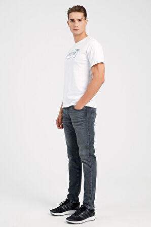 Levi's Erkek Gri 512 Slim Taper Jeans Pantolon - 28833-0780