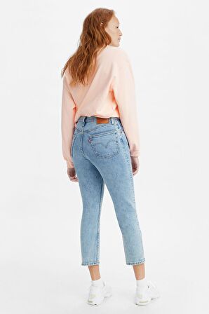 Kadın Crop Jean Pantolon