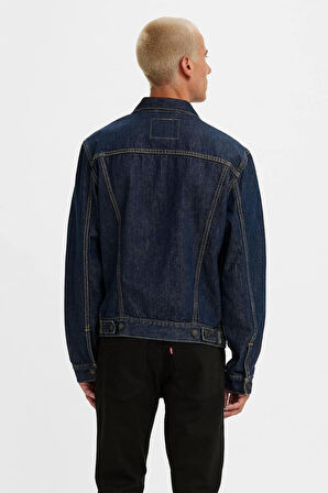 Levi's Erkek Rockridge Trucker İndigo Kot Ceket - 72334-0557